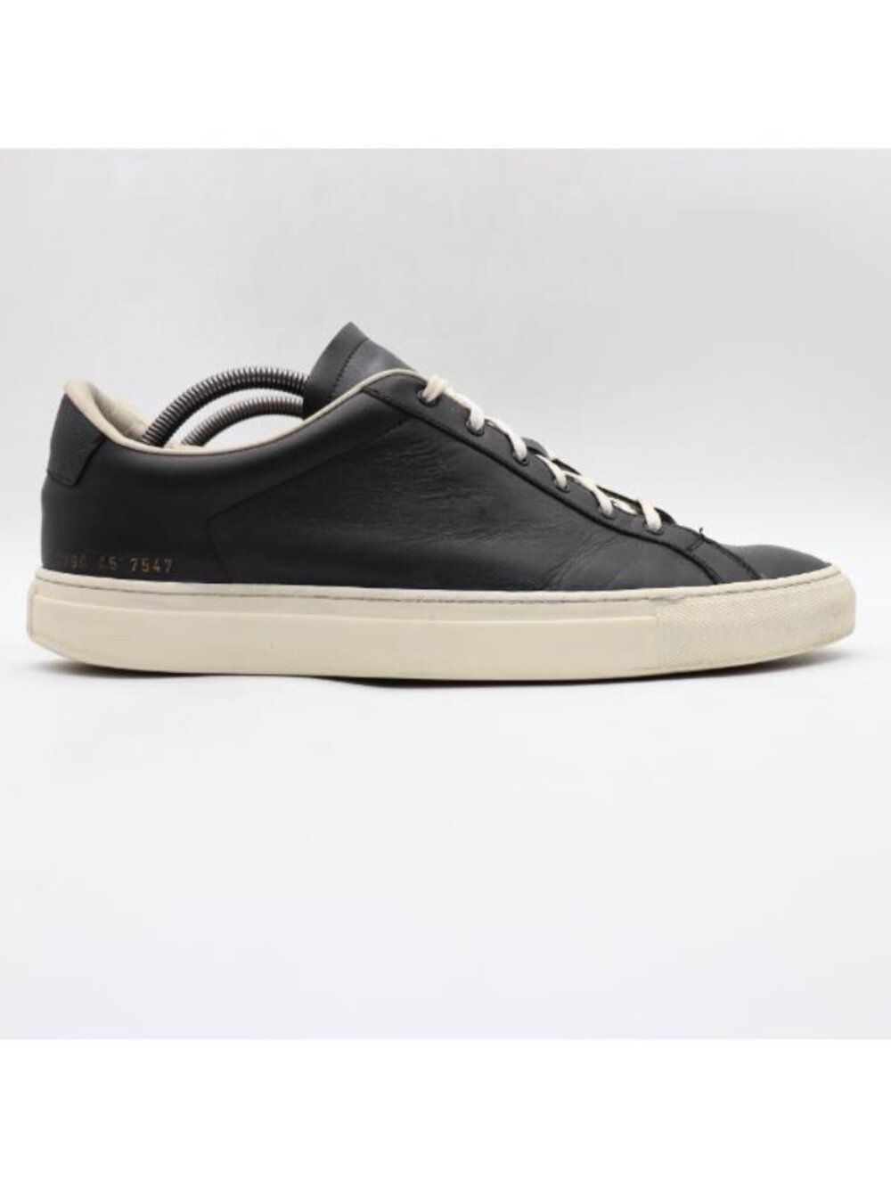 Common Projects Achilles Low Sneakers Men’s Size EU 45 Black Leather Shoes